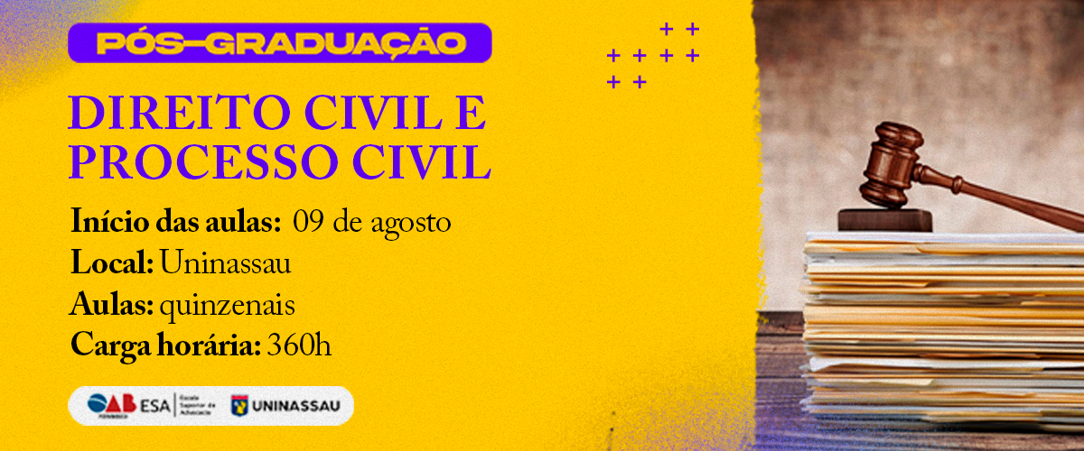 Banner pós civil