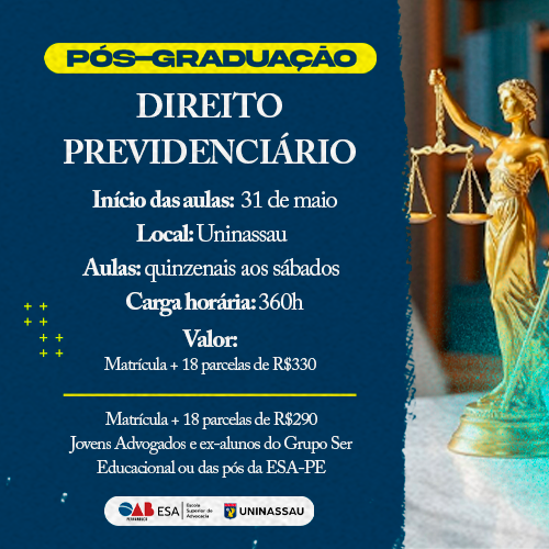 BANNER - PÓS PREVIDENCIÁRIO 2025