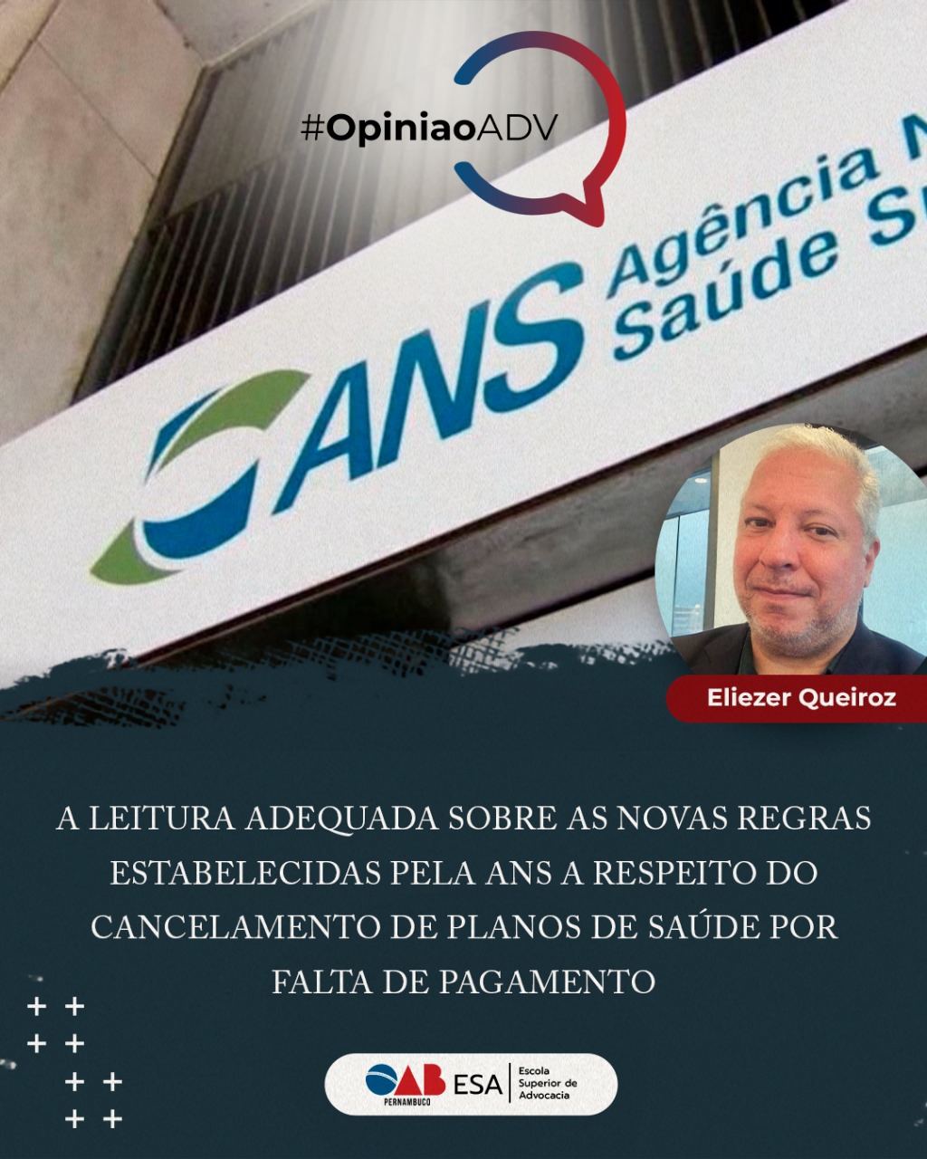 A leitura adequada sobre as novas regras estabelecidas pela ANS a respeito do cancelamento de planos de saúde por falta de pagamento